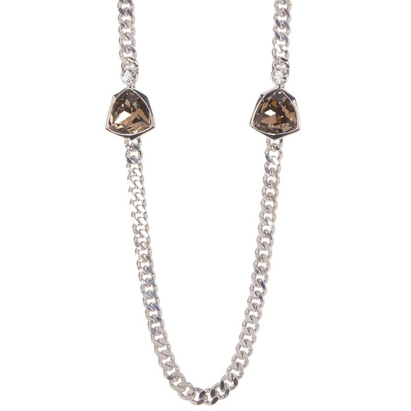 Givenchy Crystal/Chain Necklace - Picture 4 of 5